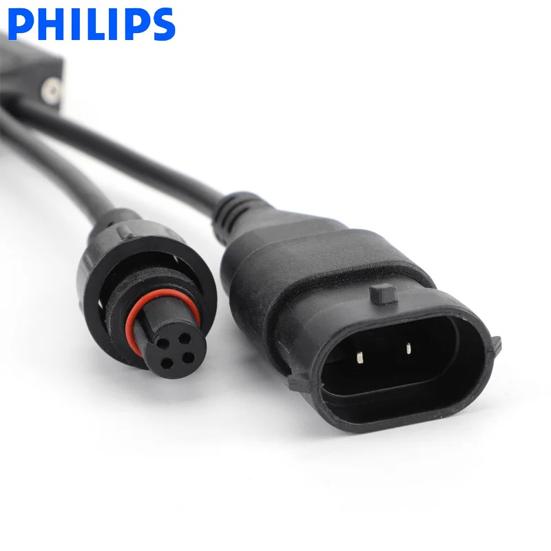 Philips светодиодный H11 Ultinon Essential автомобильные лампы 6000 К яркий белый светильник