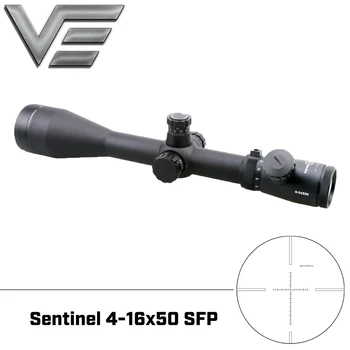 

Vector Optics Sentinel 4-16x50 E-SF Hunting Rifle Scope MP Reticle Long Eye Relief Gun Sight with Mount Ring Honeycomb Sunshade