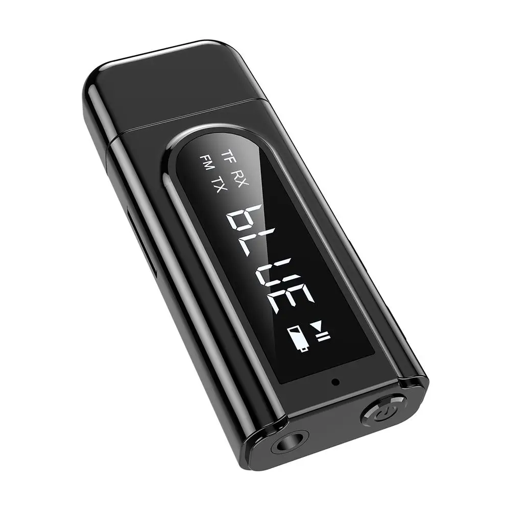 Bluetooth 5 0 приемник передатчик FM Стерео AV 3 мм разъем беспроводной громкой связи
