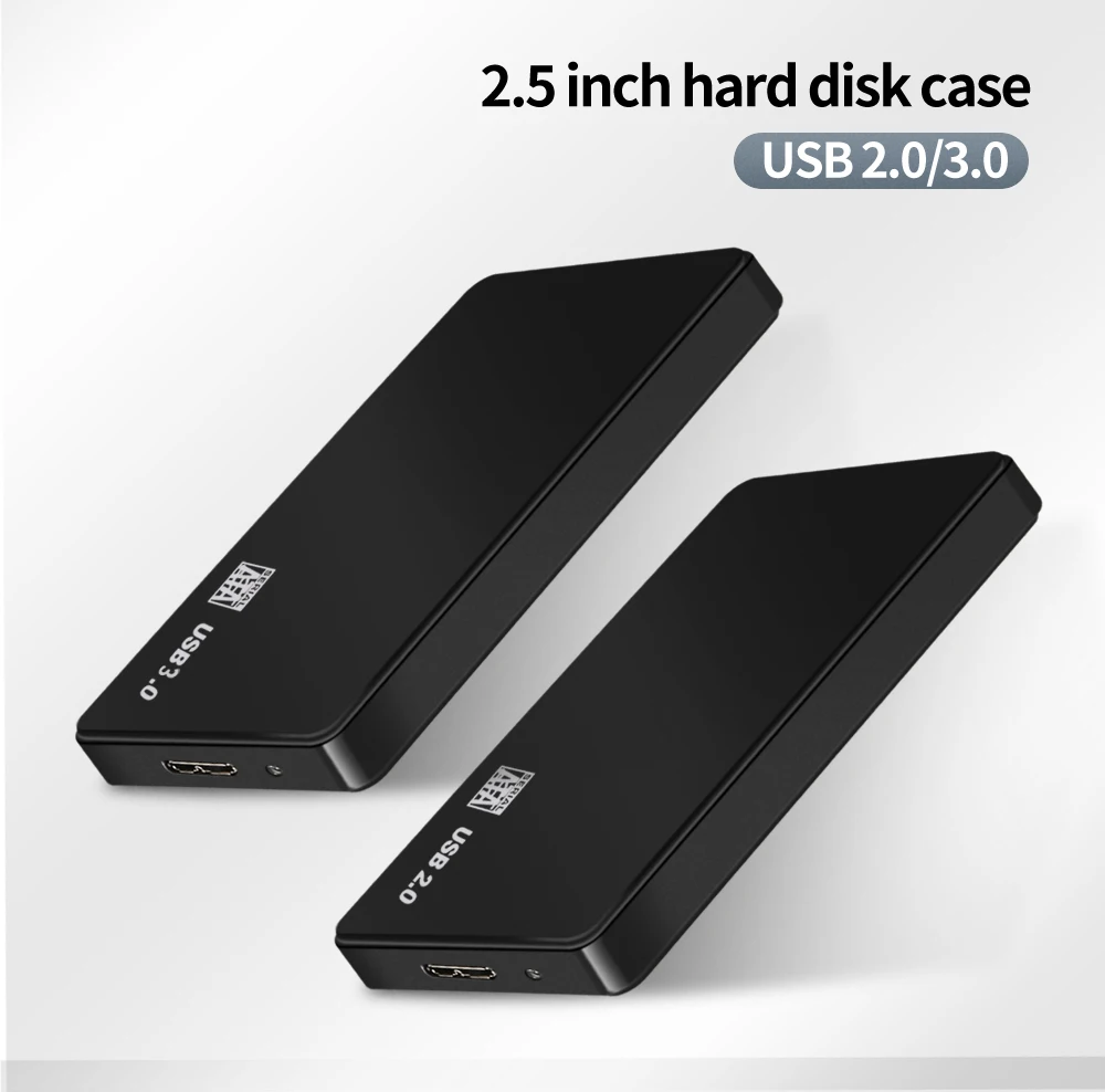 best external hard drive enclosure TISHRIC HDD Case USB 3 USB2.0/3.0 For SSD External Hard Disk Drive HDD Box/Enclosure Pocket 2.5 HD SATA to USB Up to 10TB 5Gbps laptop hdd enclosure