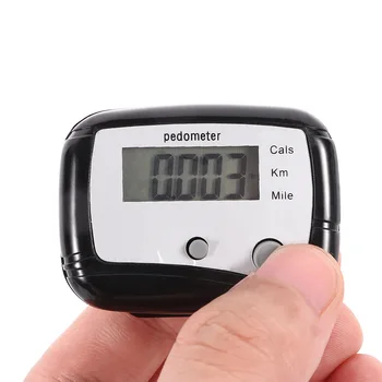 

Mini LCD Outdoor Walking Jogging Step Counter Portable Drop Pedometer Counting Distance With Belt Clip Fitness Equipments