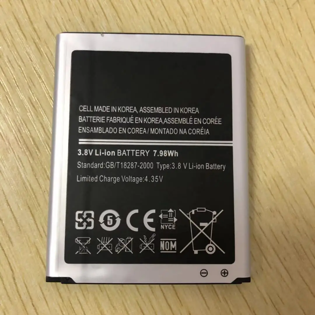 10 шт./лот 2100 мА/ч, EB-L1G6LLU Замена s3 Батарея для Samsung Galaxy s3 i9300 I9308 i879S мА/ч. Аккумулятор bateria