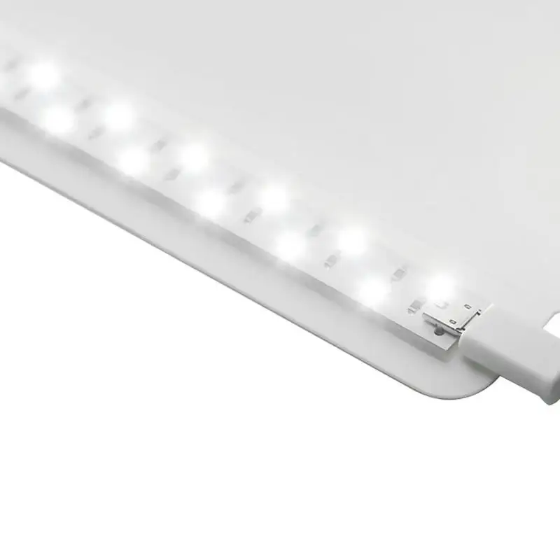 Светодиодный складной светильник 20*20 см, 4 цвета, портативный софтбокс для фотостудии, рассеянный светильник для цифровой зеркальной фотокамеры