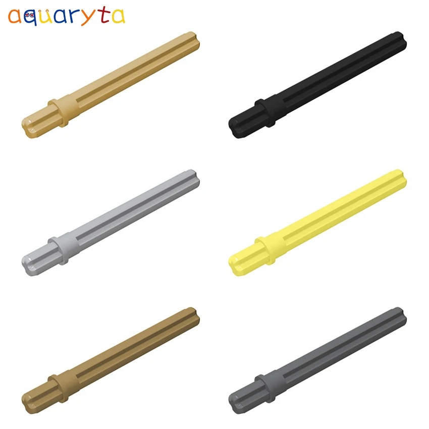 

AQUARYTA Building Blocks Moc Technology Parts Axle 5.5 with Stop Compatible 32209 DIY Creative Assembles Toys Gift for Children