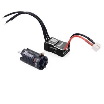 

RCtown Brushless Motor w/18A ESC for Kyosho Mr03 Atomic DRZ 1/24 1/28 1/32 RC Car Rocket 1410 2500KV 3500KV 5500KV 7500KV 9500KV