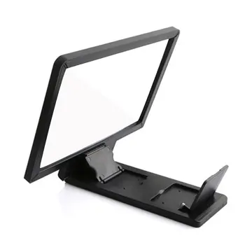 

3D Screen Amplifier Mobile Phone Magnifying Glass HD Stand for Video Foldable Cell Phone Stand Holder Eyes Protector
