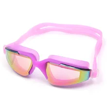 Плавательные очки, противотуманные плавательные очки, стиль, большая коробка, высокое разрешение, водонепроницаемые очки для плавания для взрослых мужчин и женщин, Swi