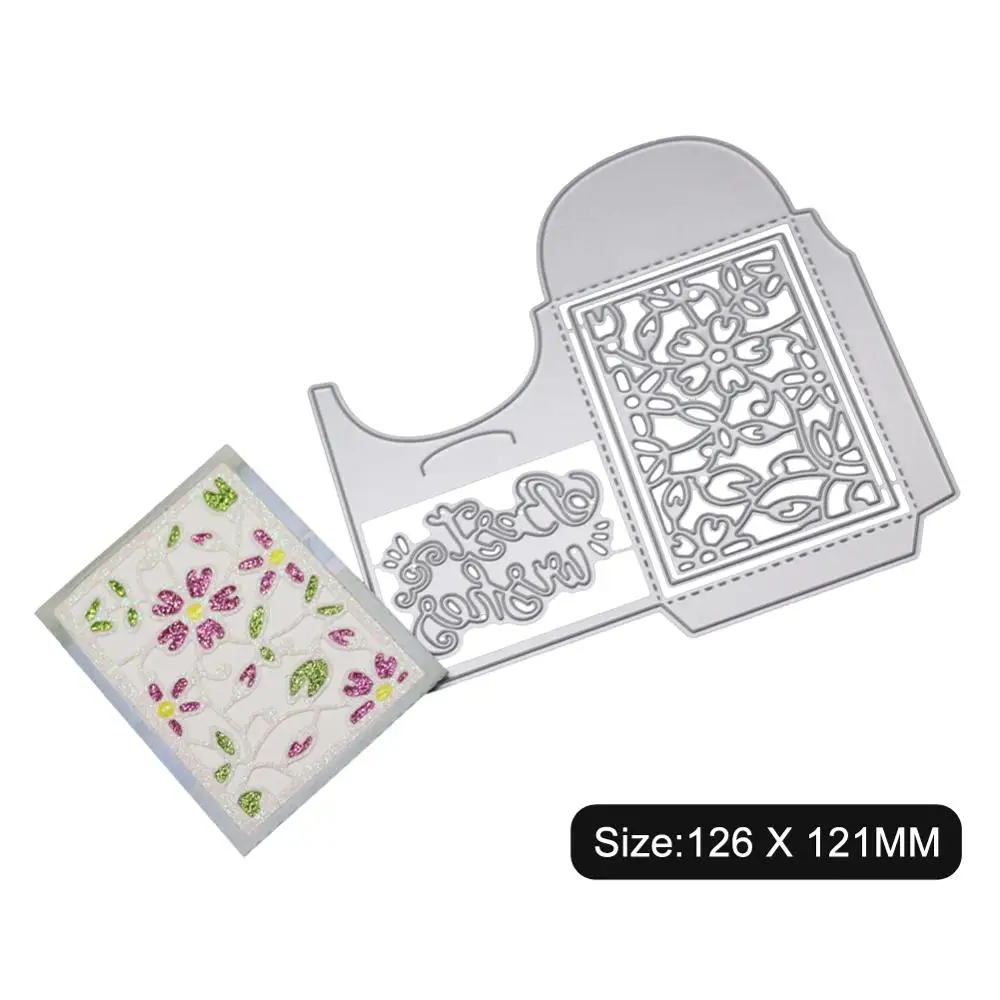  Cutting Dies Homemade envelopes/invitations Flower butterfly New mold in 2019 Metal mold for card m - 4000108561838