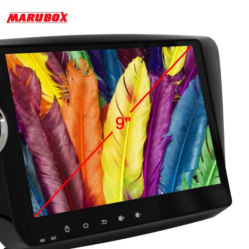 Штатная магнитола для Kia Rio / K2 2011 2015 MARUBOX KD9402 Штатное головное устройство Android 9.0