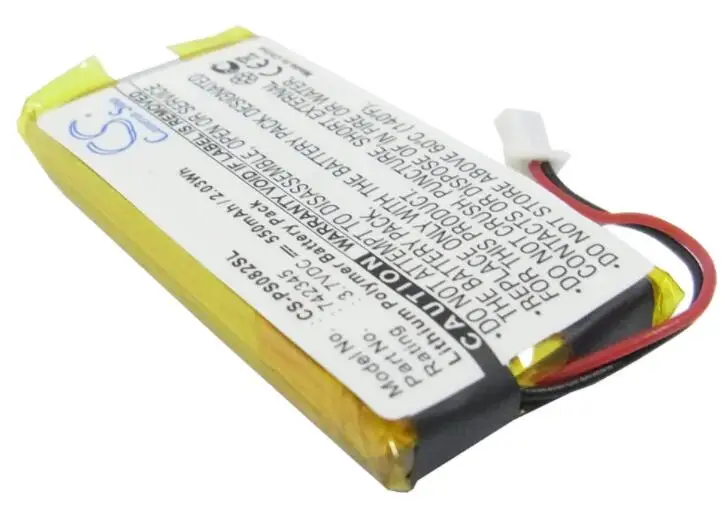 Cameron sino 550 мАч аккумулятор для Philips GoGear HDD082/17 2 Гб 742345 MP3, MP4, аккумулятор pmp