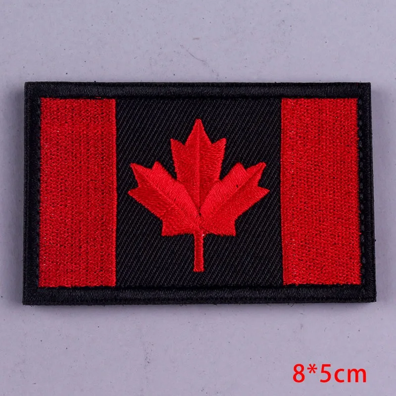 Prajna Hook&Loop Tactical Patches Armband Embroidered Army Badge For Clothing Bag Military Country Flag Hook Loop Applique DIY F