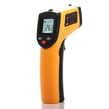 

Digital LCD Infrared Thermometer Gun Non-Contact IR Laser Point Thermal Infrared Imaging Temperature Handheld Pyrometer