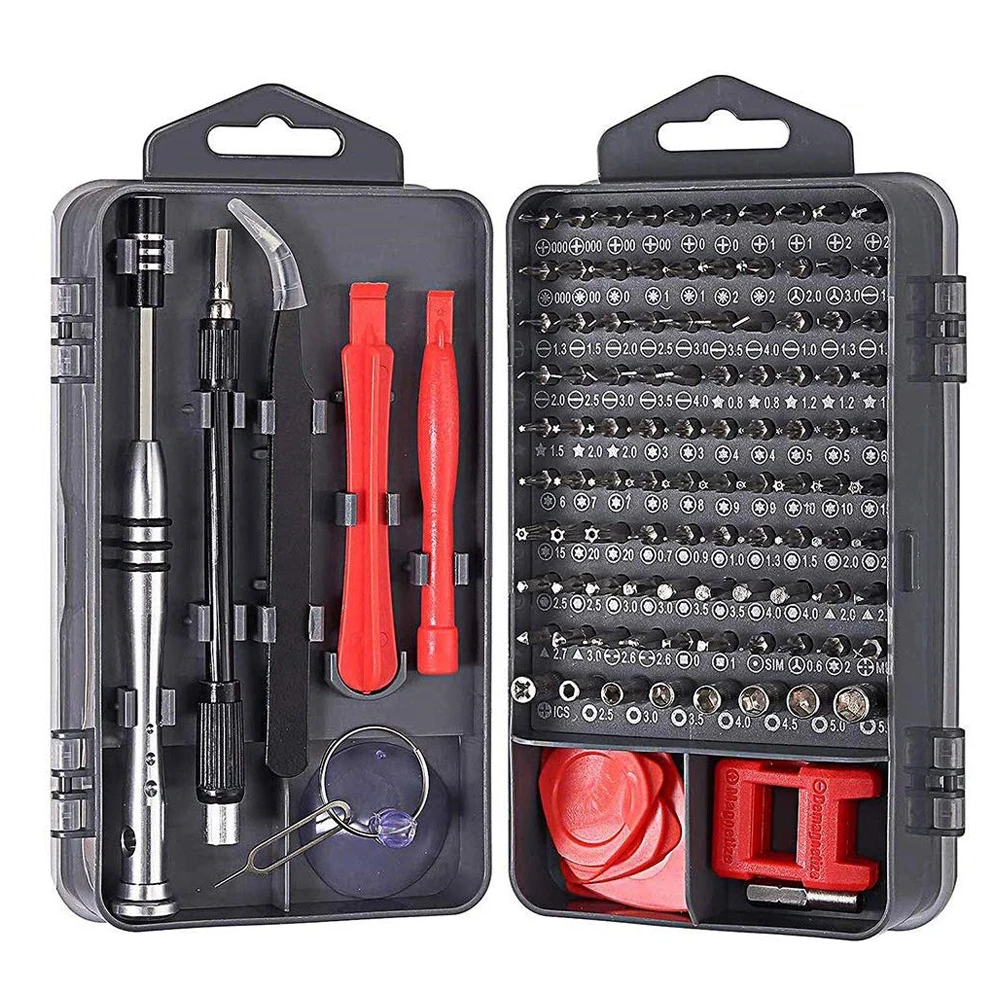 

112 In 1 Screwdriver Set Magnetic Screwdriver Bit Torx Multi Mobile Phone Computer Repair Tools Kit Electronic Device Hand Tool
