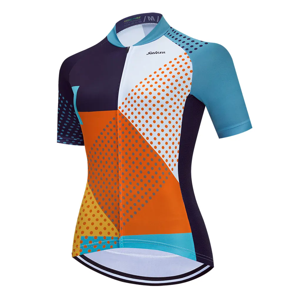 Summer Women Cycling Clothes Short Sleeve Cycling Jersey Bike Clothing Bicycle Clothing Quick Dry Breathable Bike Jersey Jerseys