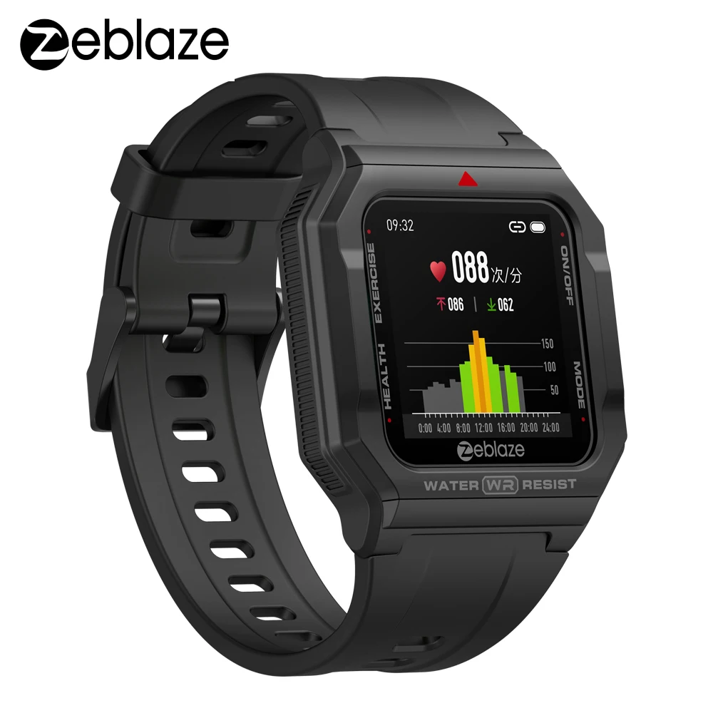 Zeblaze Ares smart watch smartwatch men's bracelet fitness watches activity fitness tracker for men women heart rate monitor