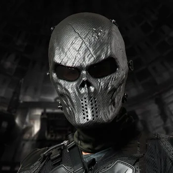 

Tactical Camouflage Mask Skull Zombie Field Equipment Mask Suitable for All Kinds of Terrain Gunfight For Nerf Peripheral