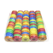 46 мм намоточная доска рыболовные снасти eva круглый вал пена пластина катушки галстук-линия рыболовные снасти красочный продукт рыболовные 100 шт./лот