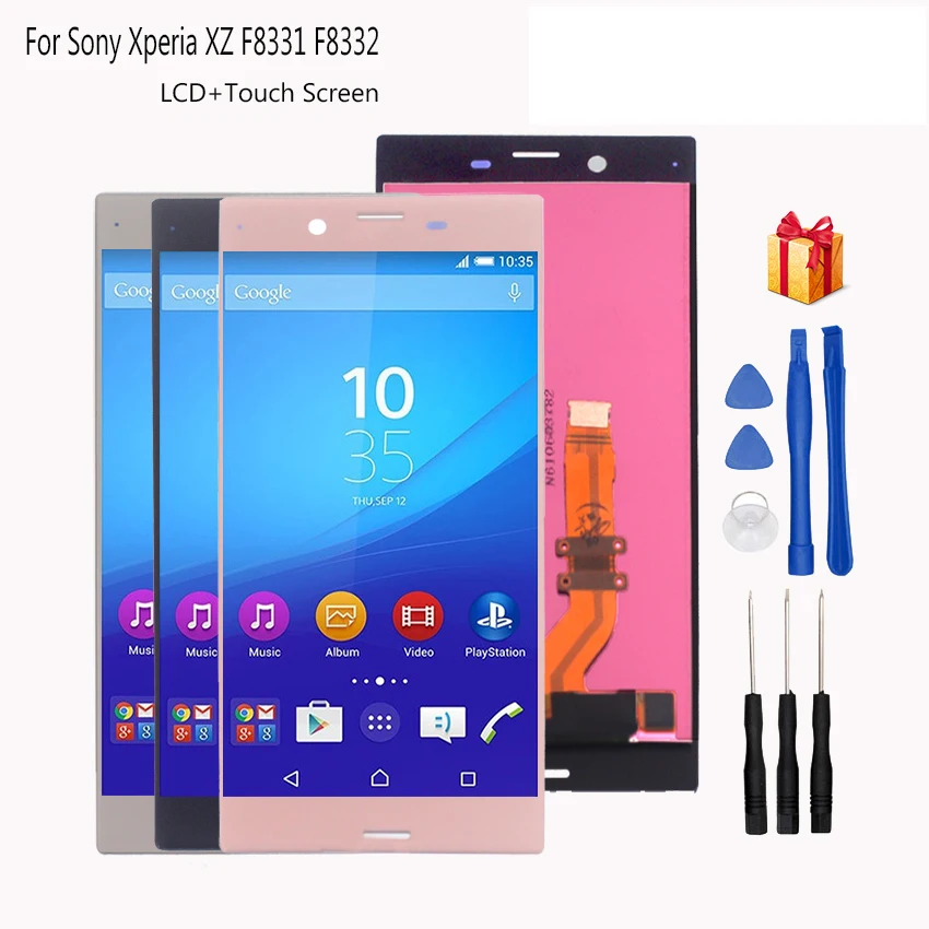 Для sony Xperia XZ ЖК-дисплей дигитайзер сборка для sony Xperia XZ F8331 F8332 дисплей сенсорный экран ЖК-дисплей запасные части