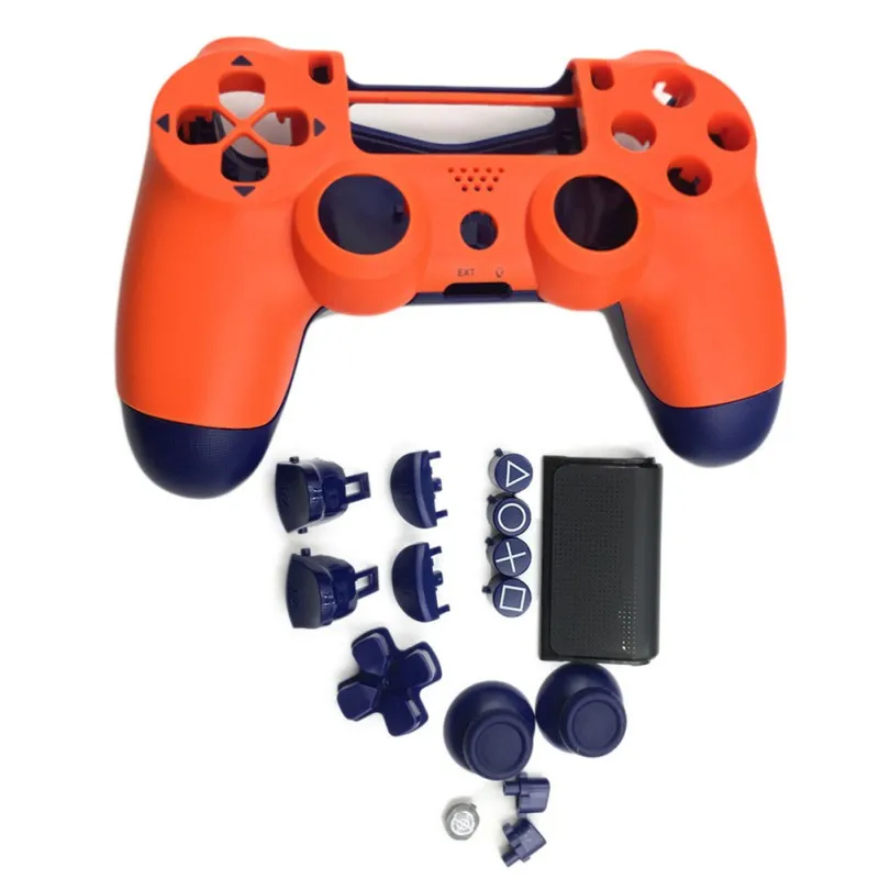 Противоскользящий силиконовый защитный чехол для sony playstation 4 PS4 DS4 Pro тонкий контроллер защитная накладка колпачки с кнопками для PS4
