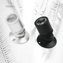 6 шт./лот Светодиодный точечный мини-светильник шкаф лампа 3 Вт Высокая мощность Led белый теплый белый Ac230v Внутреннее освещение