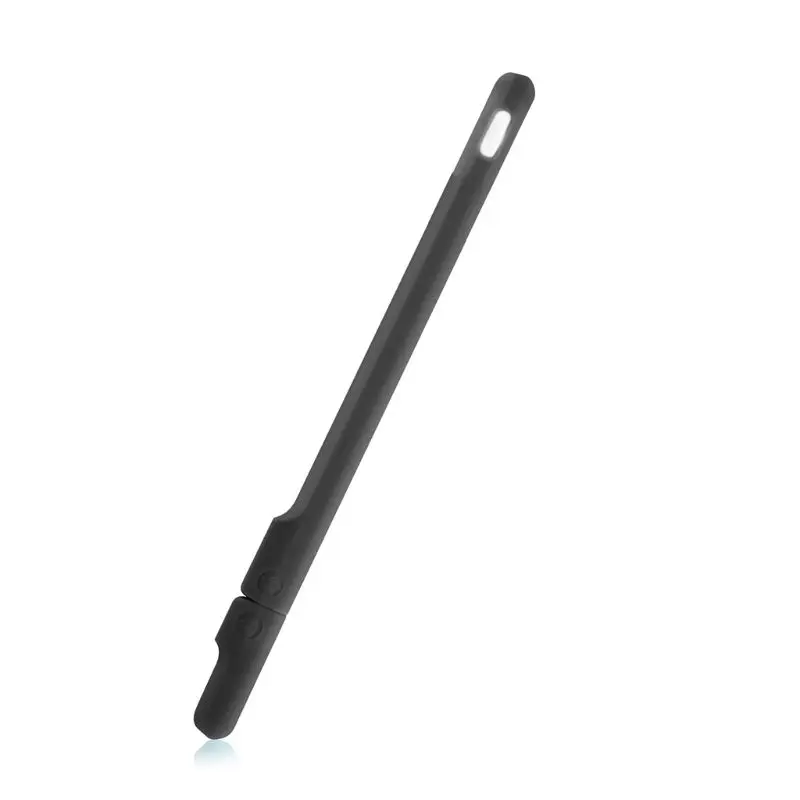 Мягкий силиконовый защитный чехол с защитой от царапин, защитный чехол, защитный чехол для Apple Pencil, стилус 2-го поколения, Acce - Цвета: Темно-серый