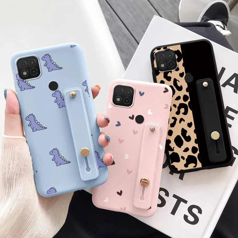 For Xiaomi Redmi 9C NFC Case Flower Soft Silicone TPU Back Cover For Redmi  9C 9