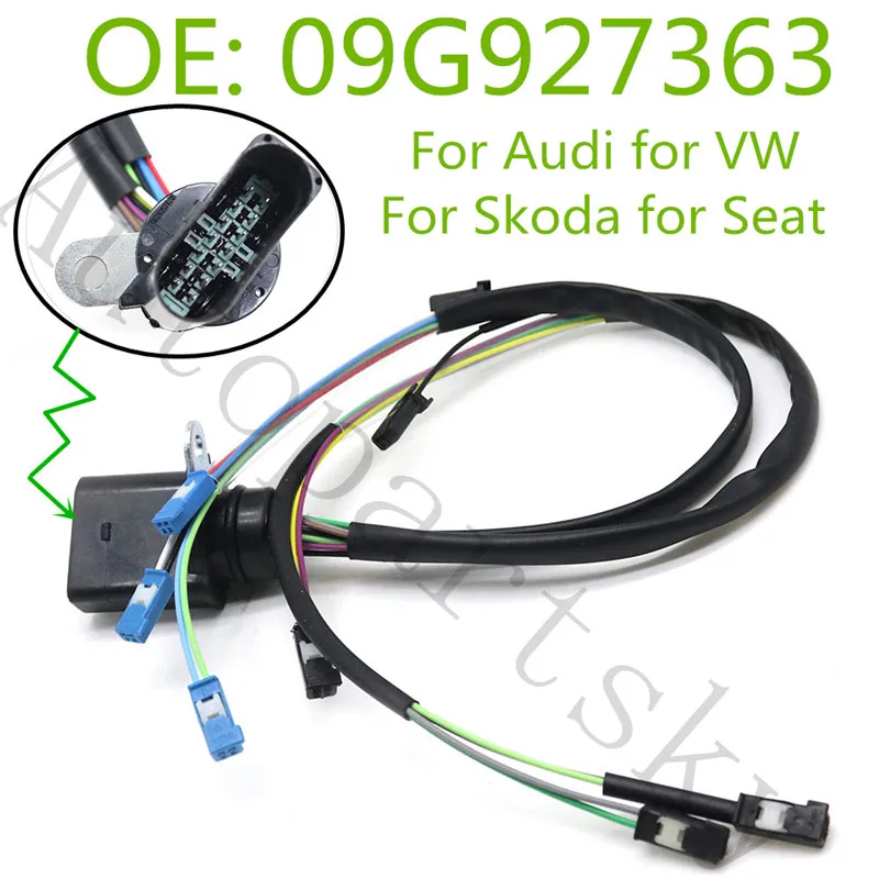 

Good Quality 14 pins Internal Harness Wiring 09G 6 Speed Auto Transmission Gearbox 09G927363 00002161 For Volkswagen for Audi