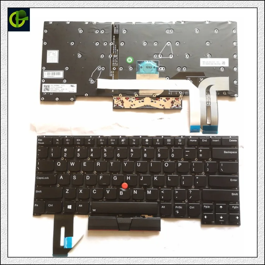 Клавиатура с английской подсветкой для Lenovo Thinkpad P1 X1 Extreme 1 го поколения SN20R58769