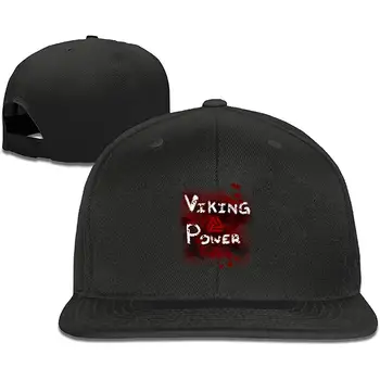 

Snapback Baseball Cap-Viking Power Mens Hats Adjustable Youth Golf Caps