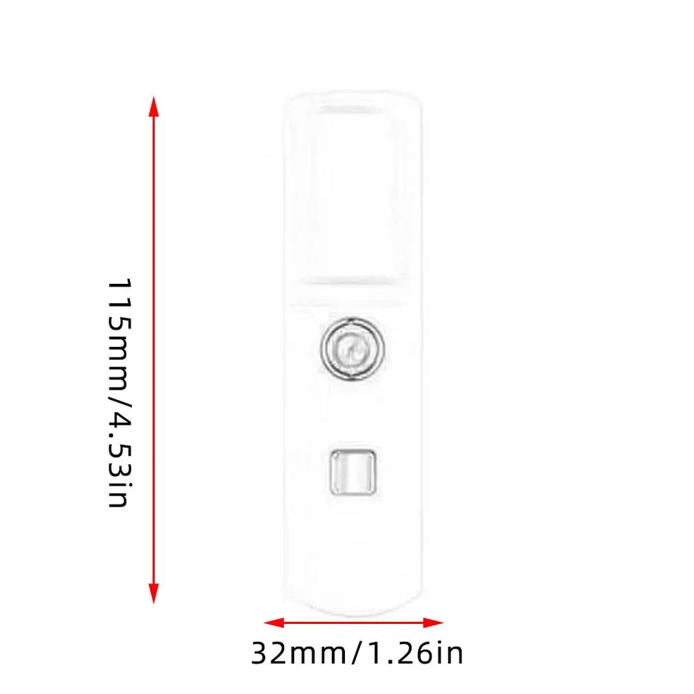 Нано-распылитель, счетчик воды, паровой прибор для лица, портативный косметический инструмент, маленький манго, холодный спрей