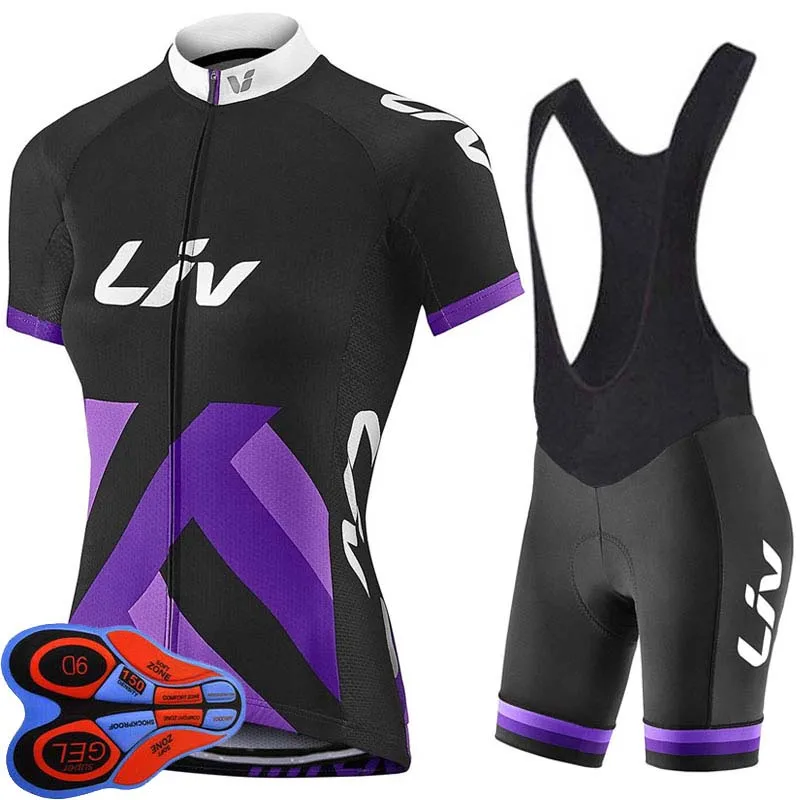 LIV Pro Велоспорт Джерси набор женщина MTB велосипед одежда летняя велосипедная Одежда Набор для велоспорта Maillot Conjunto Ropa Ciclismo