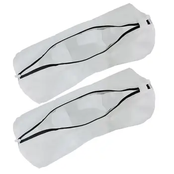 

2pcs Laundry Mesh Bags Polyester Underwear Washing Bags Clothes Protection Zipper Pouches Storage Bag for Clothes Home Costume