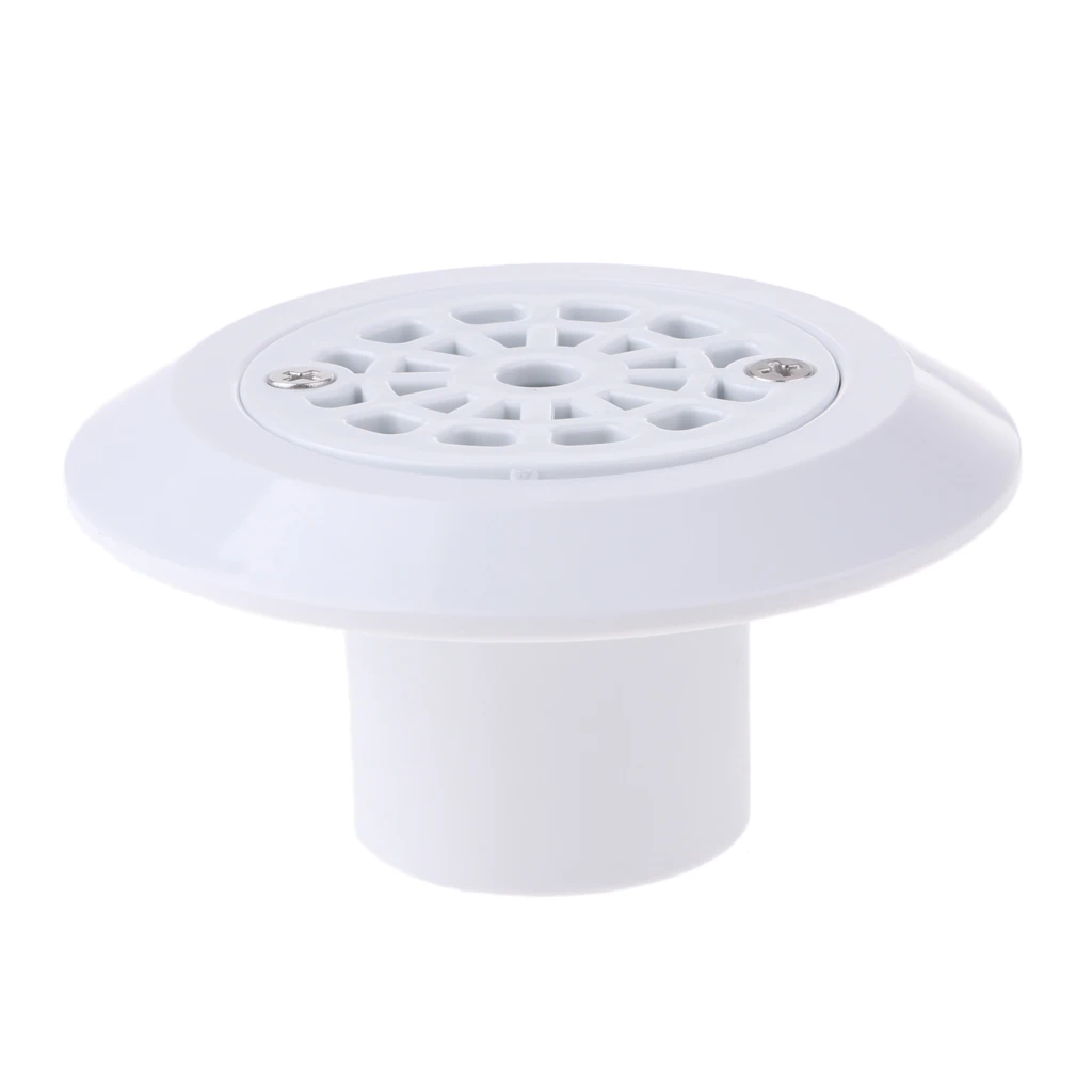 Durable Plastic Swimming Pool Drainer Water Outlet Surface Diameter 104mm