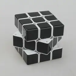 [54,6 Размер трехслойный Кубик Рубика Белый Хэй Гай] 3x3x3 Moye Funs 3-Order Magic Cube