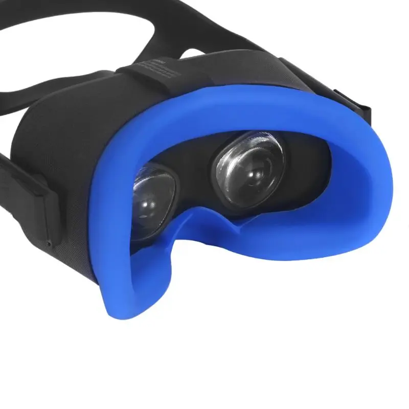 Мягкий силиконовый чехол-маска для глаз против пота для Oculus Quest VR Glasses