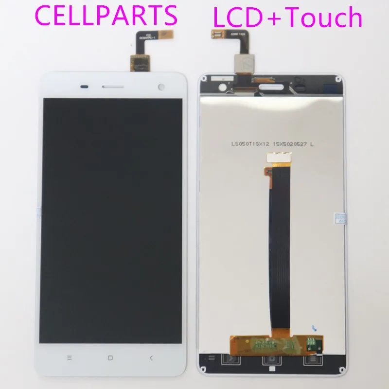 

Display For Xiaomi Mi4 LCD Touch Screen Digitizer with Frame Original Replacement Black White 5.0 inch /Or touch/only frame