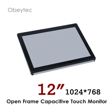 

12.1 inch 1024*768,200 nits, with USB capacitive touchscreen, 10 points touch monitors, OB121PPM3