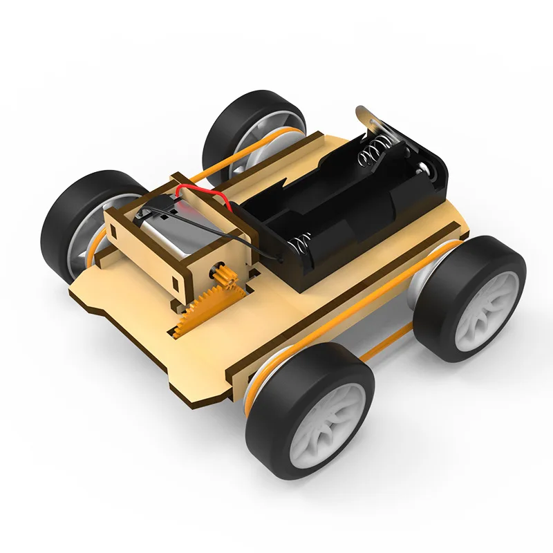 

Electric Four-Wheel Drive Steam Children's Science Experimental Equipment Set Diy Electric Energy Conversion Kinetic Energy