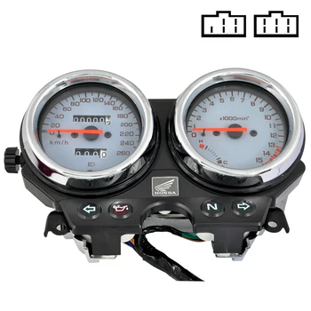 

Motorcycle Speedometer Gauges Tachometer Instrument Assembly For Honda CB600 HORNET 600 1996-2002