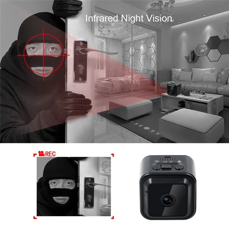 HD WiFi мини камера Спорт DV Cmera с ночной версией микро DVR Дистанционное управление датчик движения Cam Поддержка TF карты