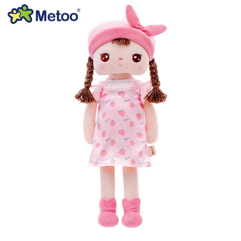 Metoo Кукла Мягкие игрушки Плюшевые животные детские игрушки для девочек детские мальчики Kawaii детские плюшевые игрушки мультфильм Анжела кролик, мягкие игрушки - Цвет: 1382-1-10