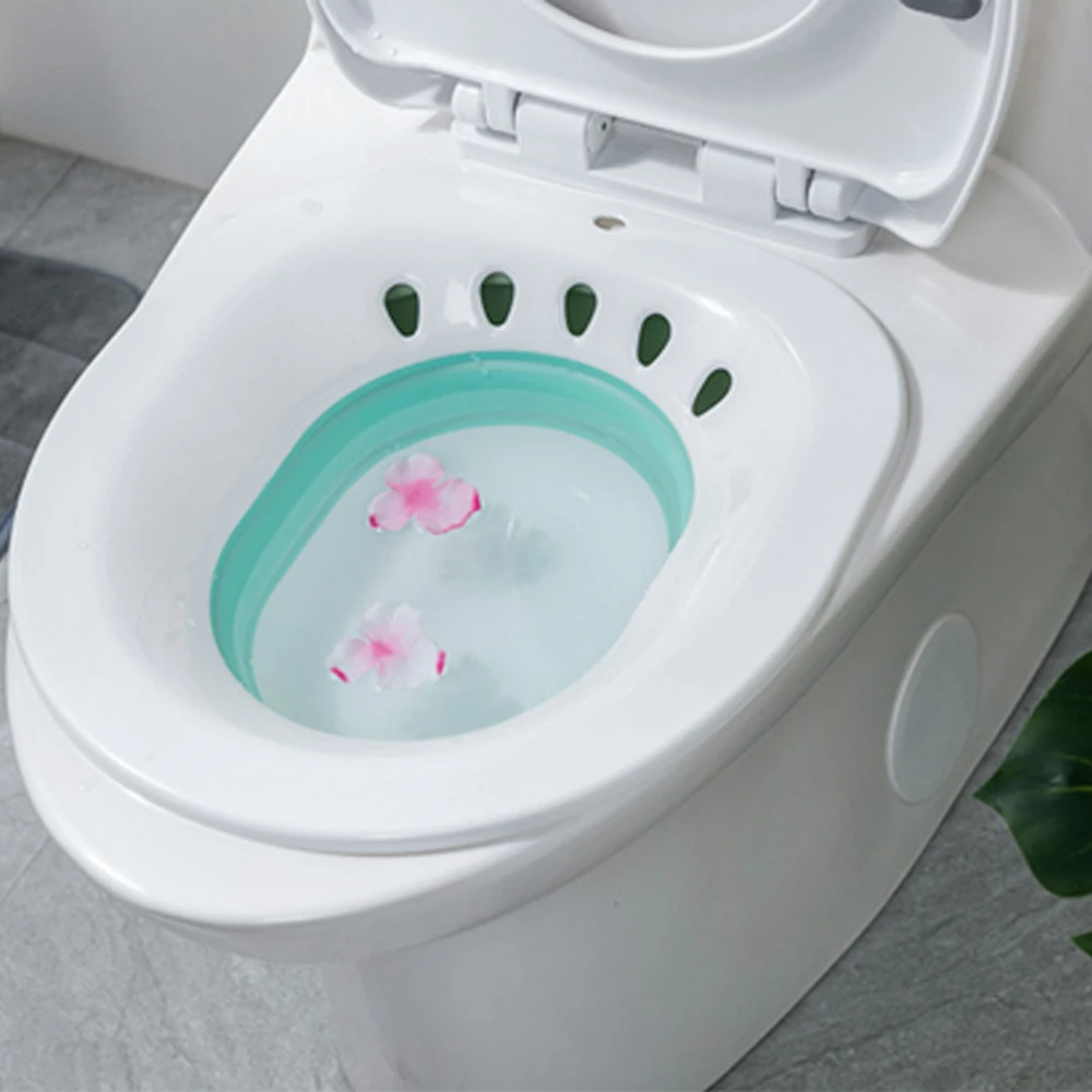 Чехол для унитаза складной Туалет Sitz Ванна замачивающий бассейн для беременных женщин геморрой пациента