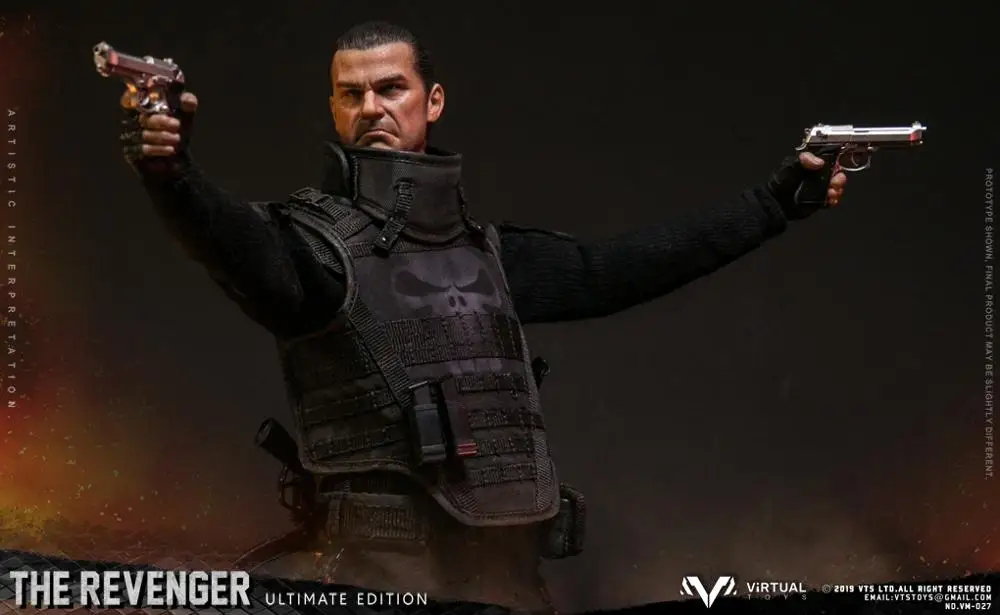VTS TOYS VM-027 1//6th THE REVENGER ULTIMATE EDITION MP5K Submachine Gun Model