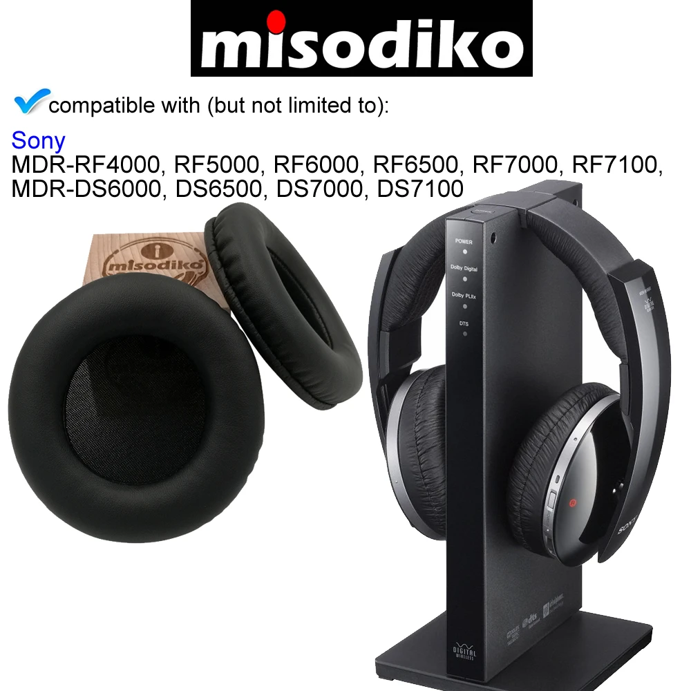 Consumer Electronics Portable Audio Headphone Replacement Parts Tools Ear Pads Cushion Foam Pillow For Sony Mdr Ds7000 Ds7100 Ds6500 Ds6000 Headphone Visiontechnology Cl