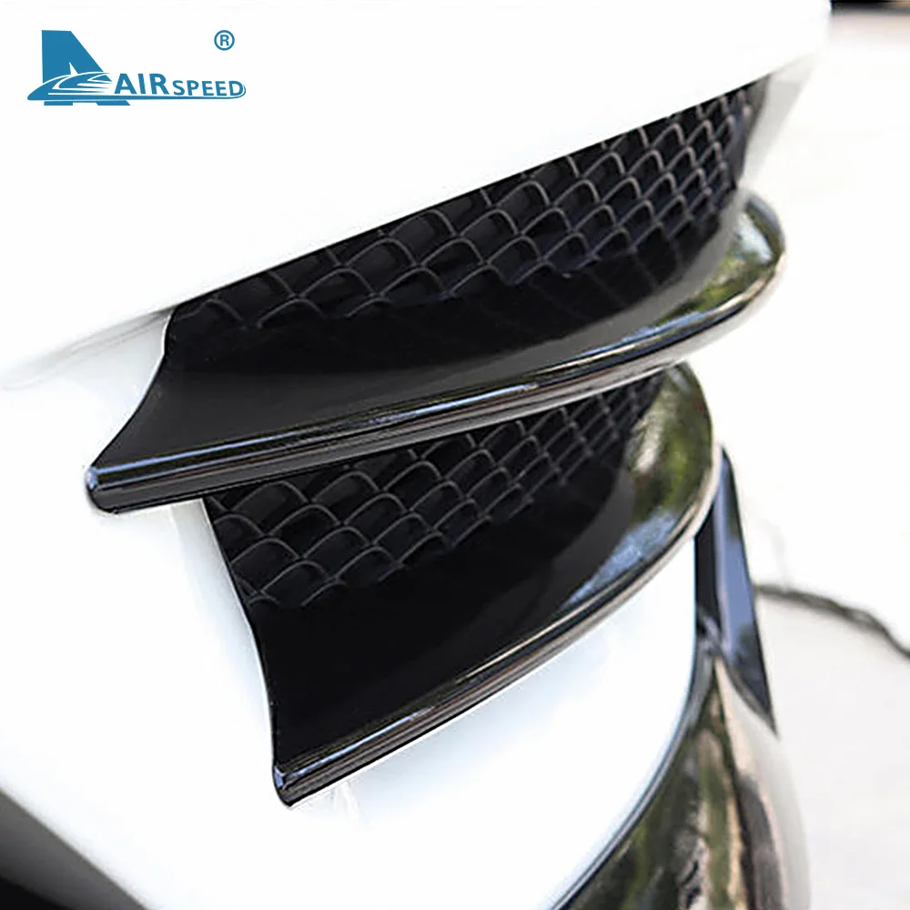 Car Front Bumper Lip Splitter Spoiler for Mercedes Benz C Class W205 C180 C200 C220 C250 C300 C350 C400 C450 C160 Accessories