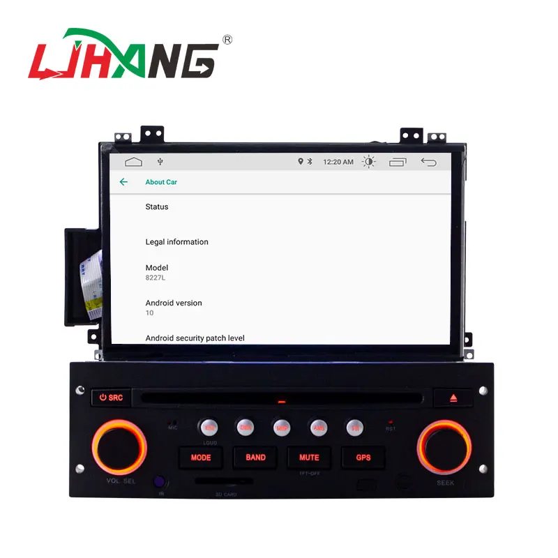 LJHANG автомобильный dvd-плеер Android 10 для Citroen C5 2005-2012 gps wifi Мультимедиа 1 Din автомагнитола стерео Авто головное устройство видео RDS ips