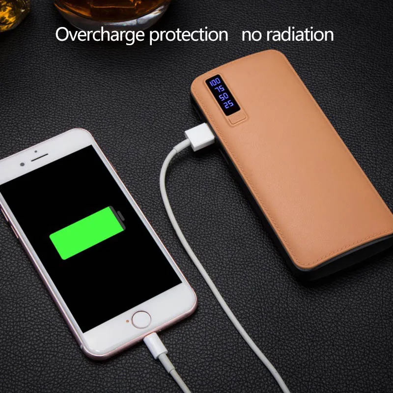 TUOSHIKE 10000 мАч Внешний аккумулятор для iPhone 6 7 8 XS MAX samsung Xiaomi тройной usb порт портативный внешний аккумулятор