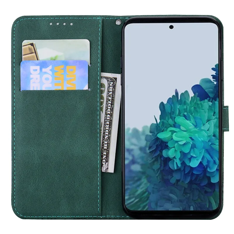 Butterfly Leather Phone Case For Samsung Galaxy S21 S20 FE Note20 Ultra S10 S9 S8 Plus 5G Card Holder Hasp Wallet Bag Flip Cover leather wallet case leather case phone case leather phone case