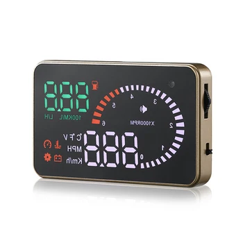 

Universal X6 OBD2 OBDII Car HUD Head Up Display 3.5 Inch Overspeed Warning
