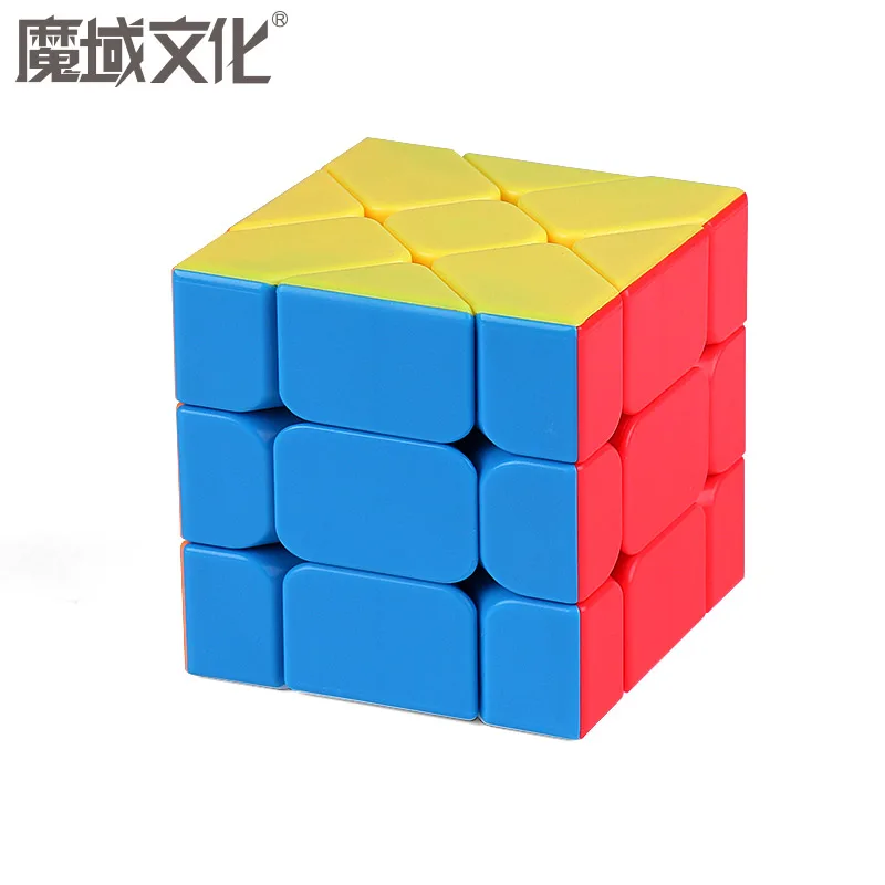 Moyu Yuhu Фишер кубик рубика Magic Cube гладкая Скорость головоломки 3x3x3 игрушки для